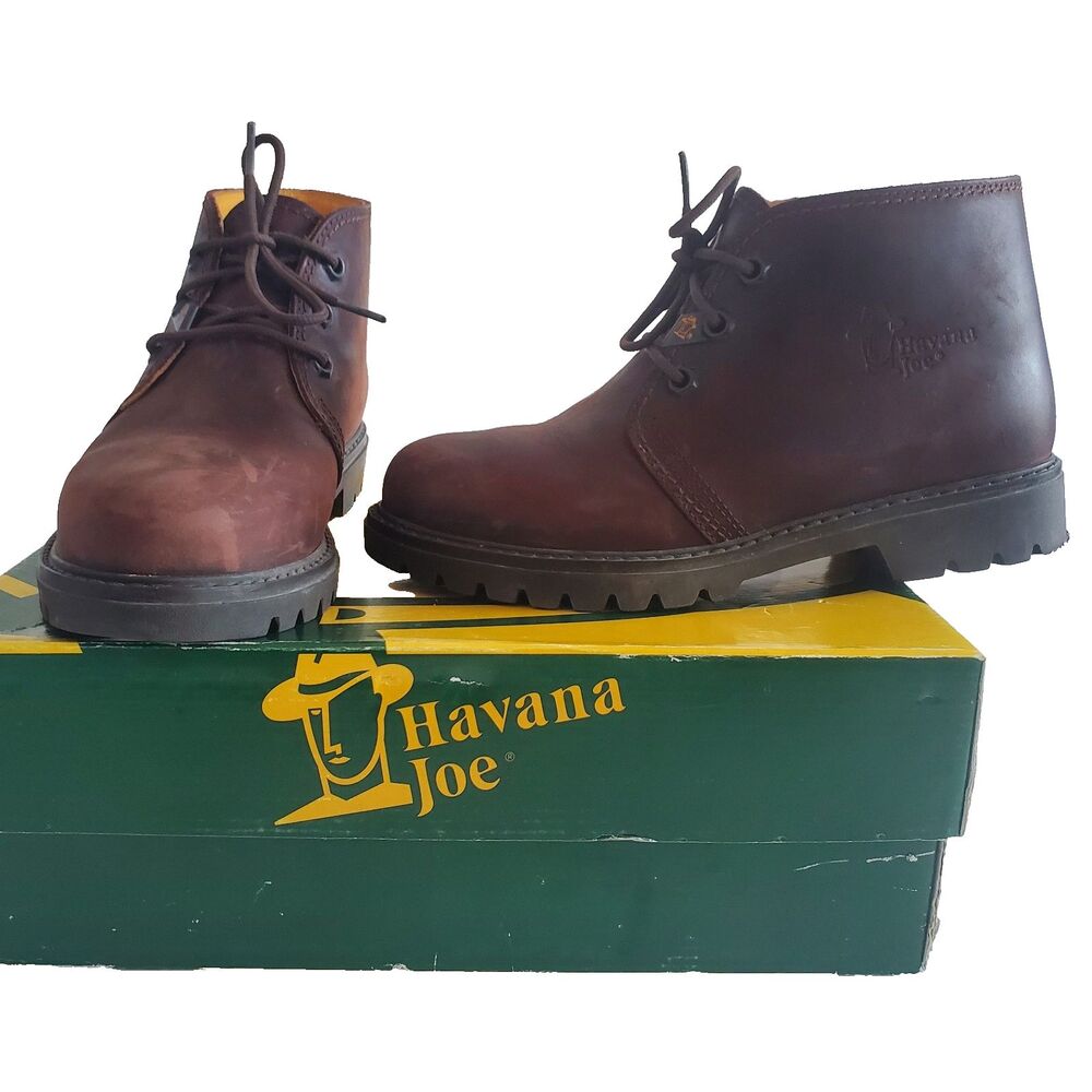 Havana Joe Women’s Boots 7.5 Brown Leather Chukka Waterproof "Panama Jack" Spain